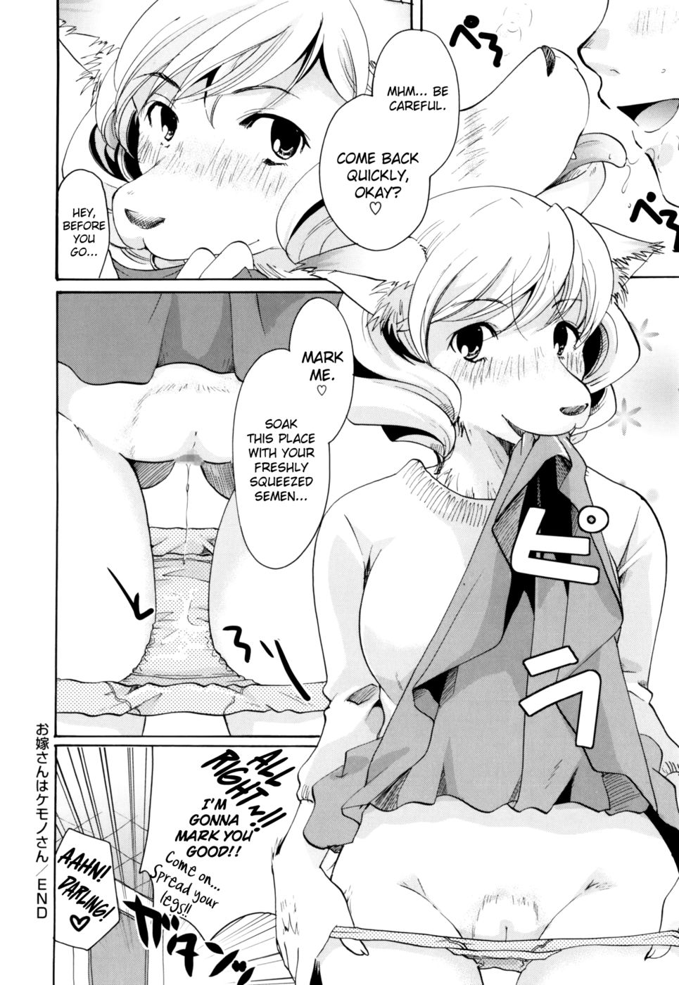 Hentai Manga Comic-Wife is a Furry-Read-20